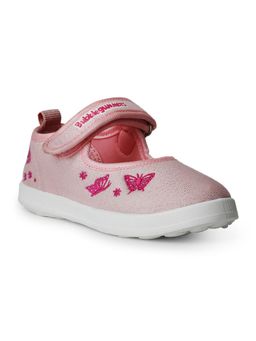Bubblegummers - Girls Velcro Pink Sneakers