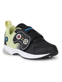 Bubblegummers - Unisex Velcro Black Sneakers