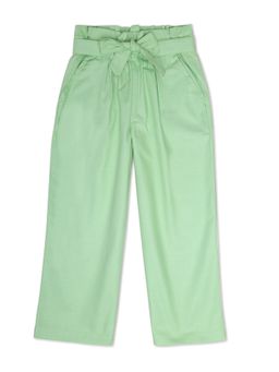 United Colors of Benetton - Girls Green Solid Trousers