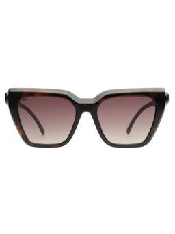 French Connection - Smoke Brown Lens Cat Eye Sunglasses With UV Protection (FC 7691 C2 55 S) (55)