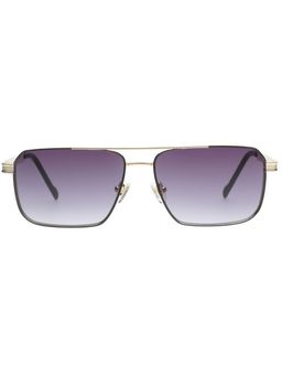 French Connection - Smoke Grey Lens Square Sunglasses With UV Protection (FC 7696 C3 58 S) (58)