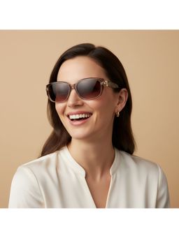 Scott Sunglasses - Dark Brown Lens Sunglasses With UV Protection (Scott 3250 Gal C2 S) (54)