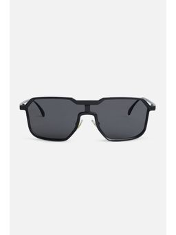 Snitch - Full Rim Rectangle Black Sunglasses (SN0130-01)