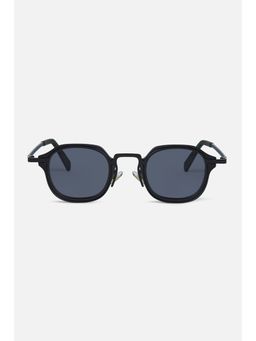 Snitch - Round Full Rim Round Navy Blue Sunglasses (SN0132-01)