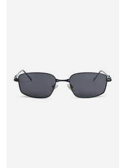 Snitch - Full Rim Rectangle Black Sunglasses (SN0138-01)
