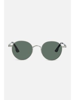 Snitch - Round Full Rim Round Olive Sunglasses (SN0141-01)