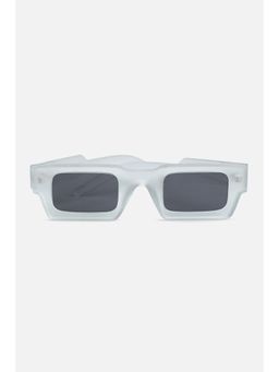 Snitch - Rectangle Full Rim Rectangle Black Sunglasses (SN0142-03)
