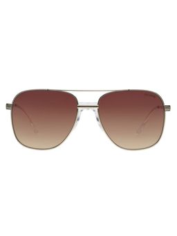 Tommy Hilfiger - Dark Smoke Brown Lens Navigator Sunglasses With UV Protection (TH 1584 C1) (58)