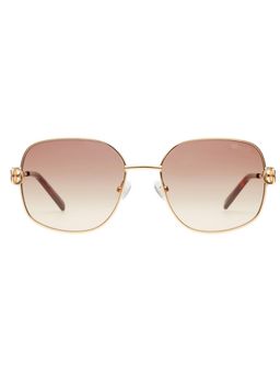 Tommy Hilfiger - Smoke Brown Lens Square Sunglasses With UV Protection (TH 2667 C2 Gdhavbr-34 56) (56)
