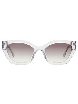 Tommy Hilfiger - Smoke Grey Lens Cat Eye Sunglasses With UV Protection (TH 2672 C4 Blsigr-35 54) (54)