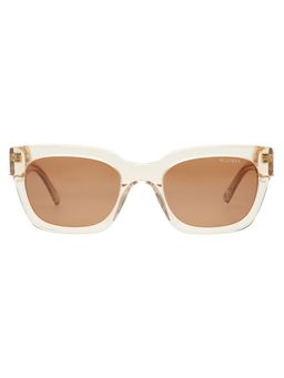 Tommy Hilfiger - Dark Brown Lens Cat Eye Sunglasses With UV Protection (TH 2673 C2 Orgdbr-34 51) (51)
