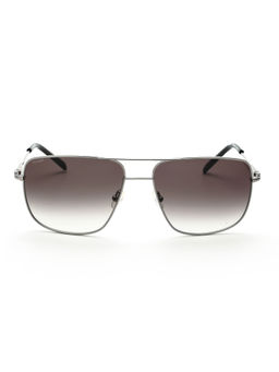 Tommy Hilfiger - Grey Lens Square UV Protected Sunglass Full Rim Metallic Frame With Gradient