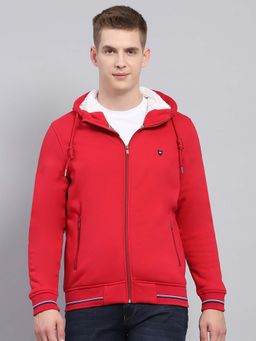 Monte Carlo - Men's Solid Red Hoodie