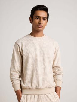 Muvazo - Grid-Glide Sweatshirt