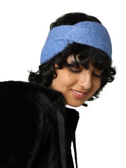 ONLY - Women Solid Blue Hairband