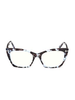 Tom Ford Eyewear - Brown Acetate Women Cat Eye Frame (FT5709-B 54 56A) (54)
