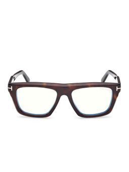 Tom Ford Eyewear - Brown Acetate Unisex Rectangular Frame (FT6059-B 54 052) (54)
