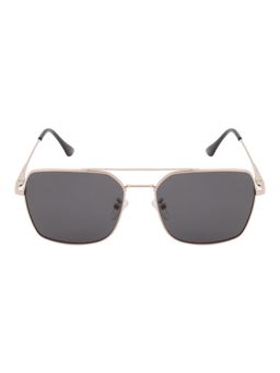 GOLDBERG - Grey Unisex Aviator Sunglass (GB-1042_C3)