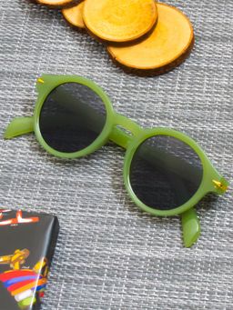 GOLDBERG - Black Premium Unisex Sunglass (GB-2278_GRN BLK)