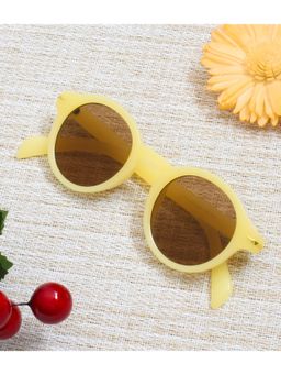 GOLDBERG - Brown Premium Unisex Sunglass (GB-2278_ YEL BRN)