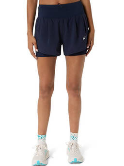 ASICS - Road 2-N-1 3.5In Blue Shorts