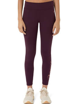 ASICS - Logo 7/8 Maroon Leggings
