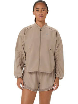 ASICS - Nagino Beige Run Adjustable Jacket