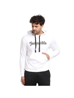 INVINCIBLE - White Mens Authentic Hoodie