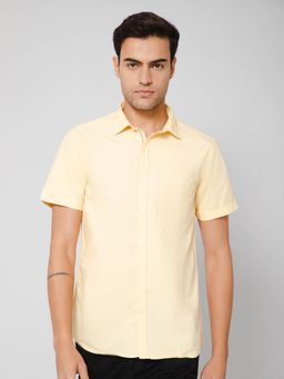 Cantabil - Men Yellow Shirt