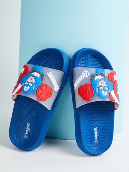max - Boys Blue Captain America Sliders