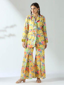 Ishnya - Multi-Color Floral Co-Ord (Set of 2)