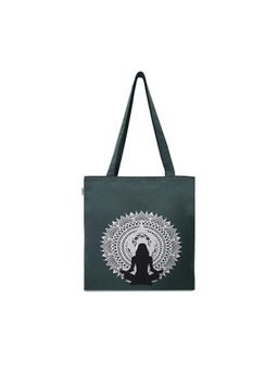 Earth Bags - Serenity in Motion Flat Bag with Zipper Green