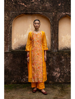 Suramya - Raunaqya Yellow Kurta and Pant