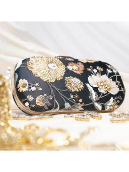 sugarcrush - Embellished Bridal Clutch With Luxury Clasp