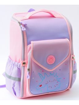 Bonfino - Premium Unicorn Theme Backpack - Purple