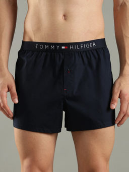 Tommy Hilfiger - Navy Blue Solid Low Rise Boxer