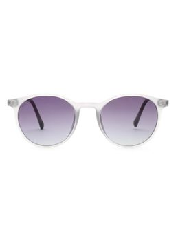 Scott Sunglasses - Unisex UV Protected Round Grey Lens Smoke Sunglasses (48)