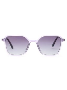 Scott Sunglasses - Unisex UV Protected Square Purple Lens Gradient Sunglasses (50)