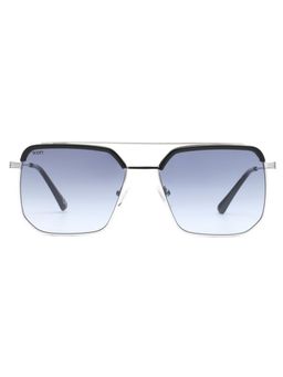 Scott Sunglasses - Men UV Protected Square Blue Lens Gradient Sunglasses (59)