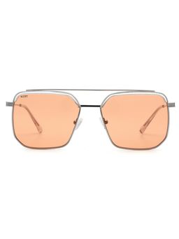 Scott Sunglasses - Men UV Protected Square Orange Lens Sunglasses (59)