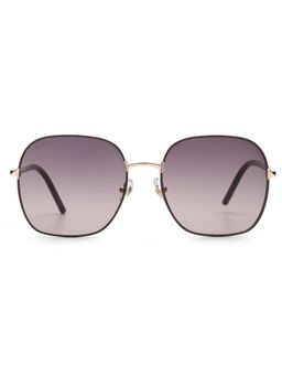 Scott Sunglasses - Women UV Protected Round Grey Lens Smoke Sunglasses (57)