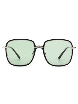 Scott Sunglasses - Unisex UV Protected Square Green Lens Sunglasses (56)