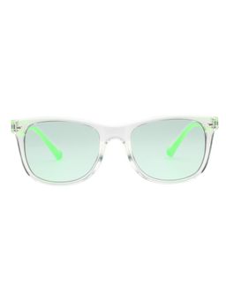 Scott Sunglasses - Unisex UV Protected Square Green Lens Sunglasses (54)
