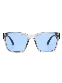 French Connection - Men UV Protected Square Blue Lens Sunglasses (55)