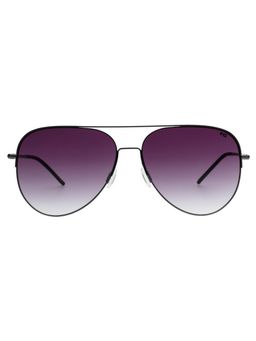 French Connection - Men UV Protected Aviator Purple Lens Gradient Sunglasses (60)