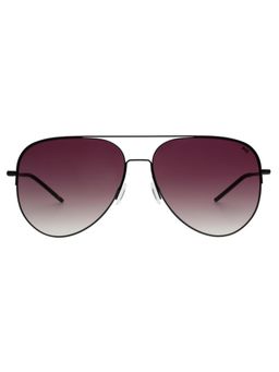 French Connection - Men UV Protected Aviator Brown Lens Gradient Sunglasses (60)