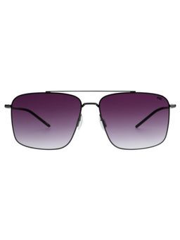 French Connection - Men UV Protected Square Grey Lens Gradient Sunglasses (60)
