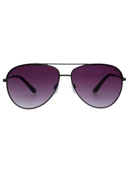 French Connection - Men UV Protected Aviator Blue Lens Smoke Sunglasses (61)