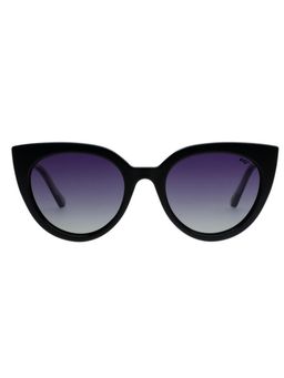 French Connection - Women UV Protected Cat Eye Grey Lens Gradient Sunglasses (52)