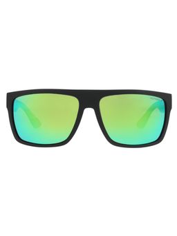Tommy Hilfiger - Men UV Protected Square Green Lens Sunglasses (60)